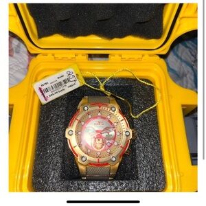 Invicta Yellow Watch Case